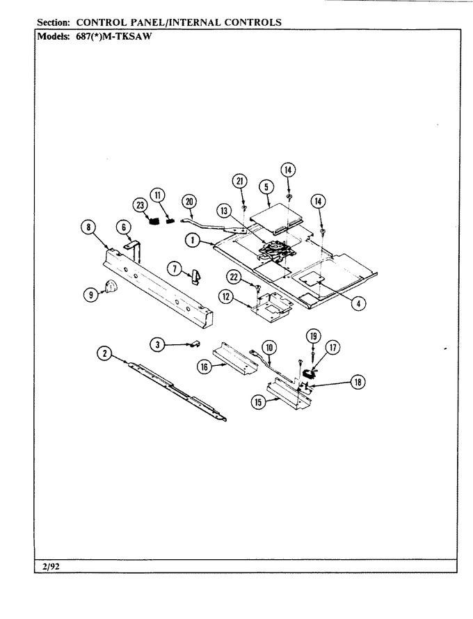 Diagram for 687WM-TKSAW