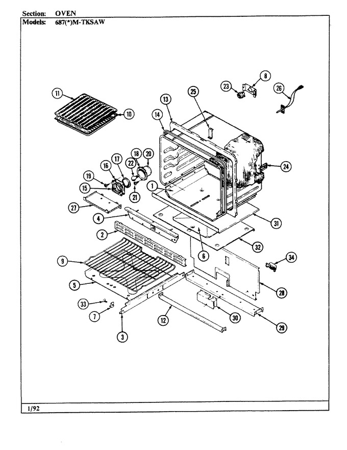 Diagram for 687WM-TKSAW
