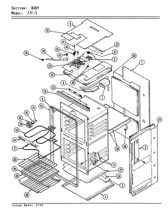 Diagram for B77FN-5EVWW