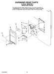 Diagram for 08 - Dispenser Front Parts
