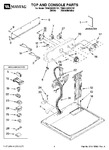 Diagram for 01 - Top And Console Parts