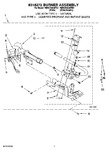 Diagram for 04 - 8318272 Burner Assembly, Optional Parts (not Included)