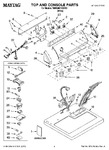 Diagram for 01 - Top And Console Parts