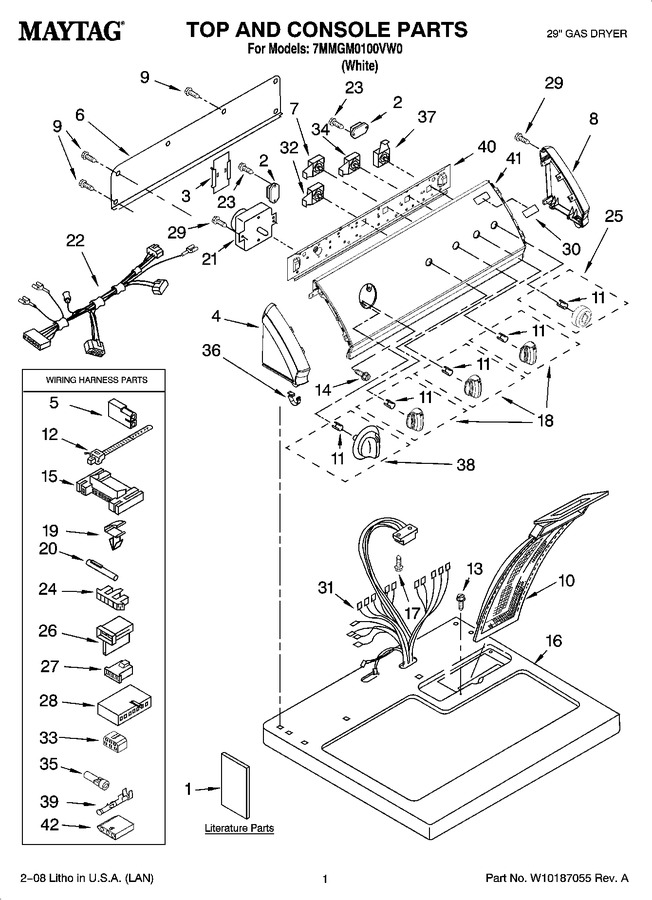 Diagram for 7MMGM0100VW0