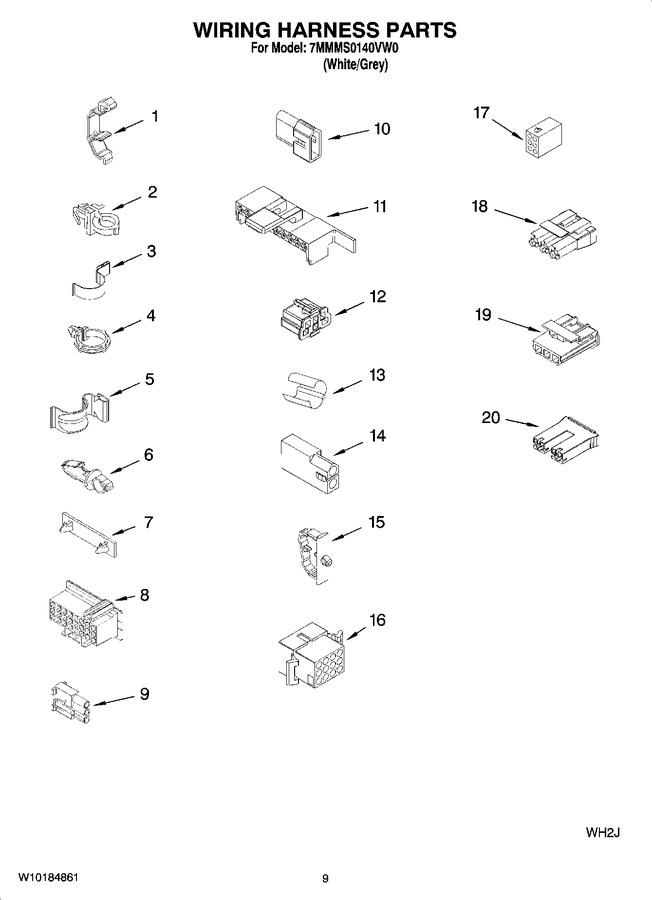 Diagram for 7MMMS0140VW0