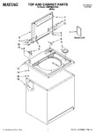 Diagram for 01 - Top And Cabinet Parts
