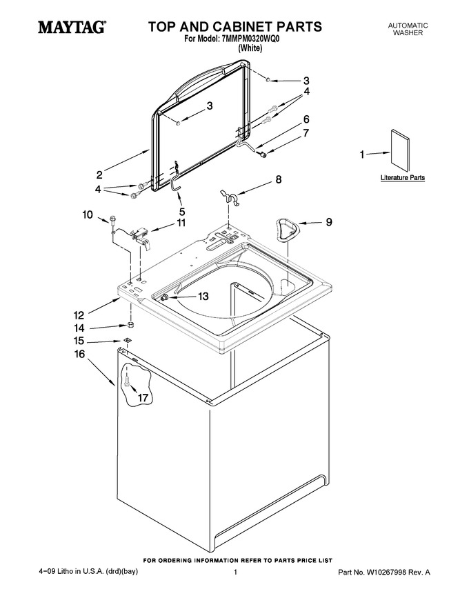 Diagram for 7MMPM0320WQ0