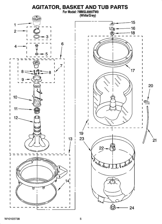 Diagram for 7MMSL6955TW0