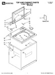Diagram for 01 - Top And Cabinet Parts