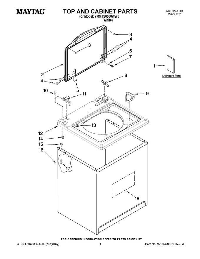 Diagram for 7MMTS0500WW0