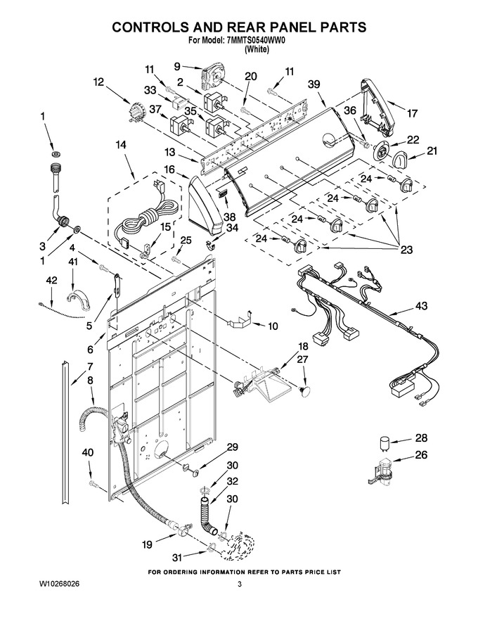 Diagram for 7MMTS0540WW0