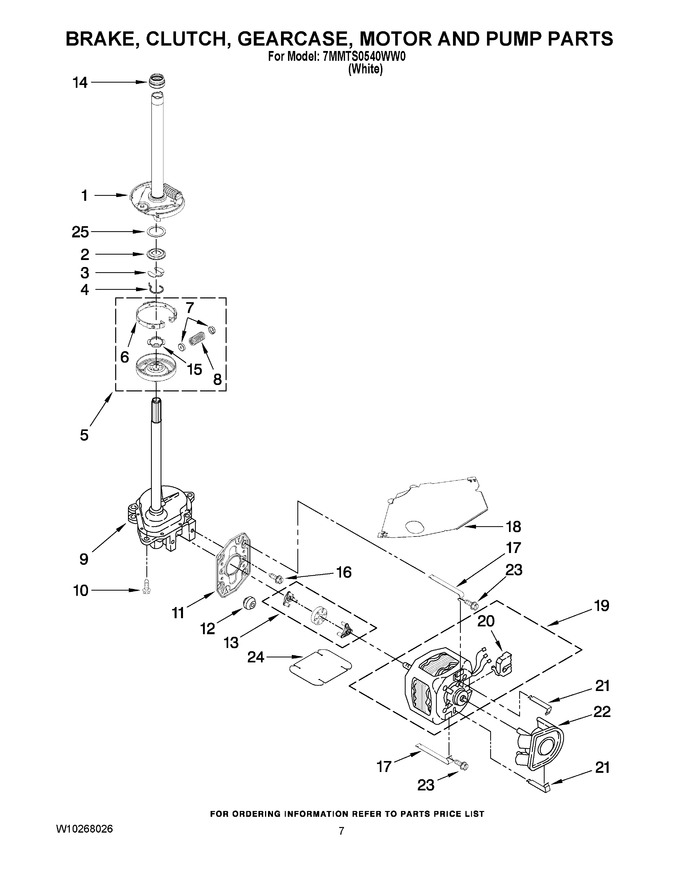 Diagram for 7MMTS0540WW0
