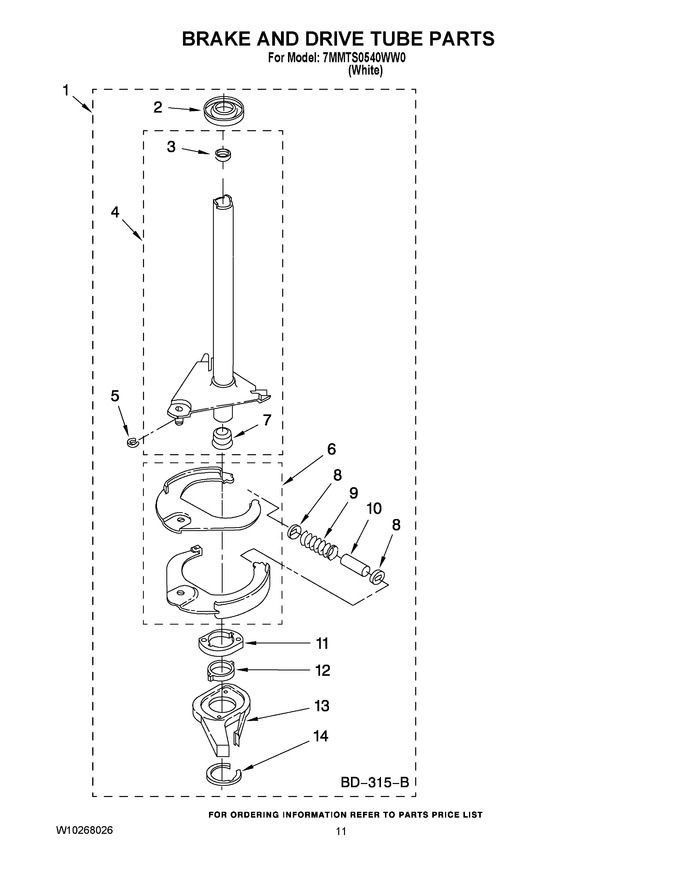 Diagram for 7MMTS0540WW0