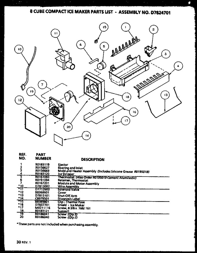 Diagram for 85171 (BOM: P1117102W W)