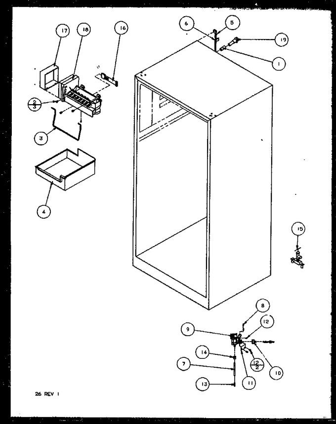 Diagram for 85381 (BOM: P1117203W W)