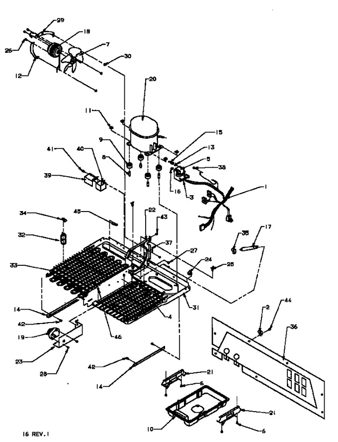 Diagram for 85165 (BOM: P1117113W E)
