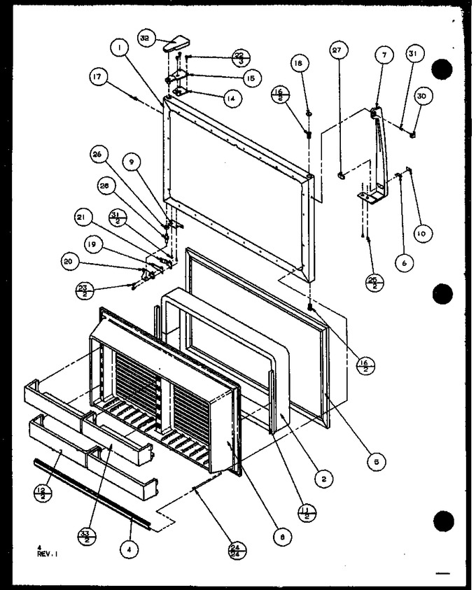 Diagram for 86861 (BOM: P1116902W W)