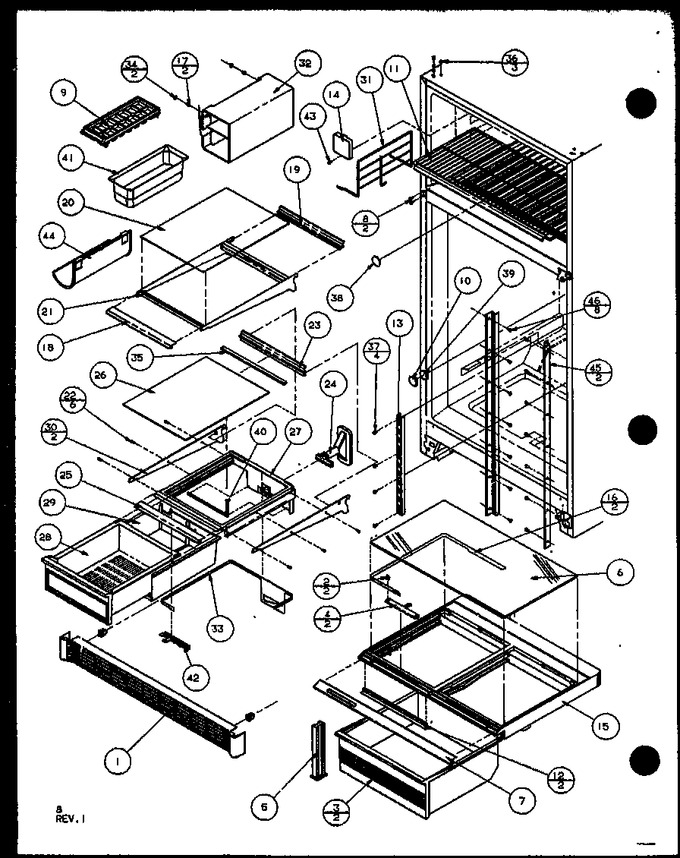 Diagram for 85868L (BOM: P1117303W L)