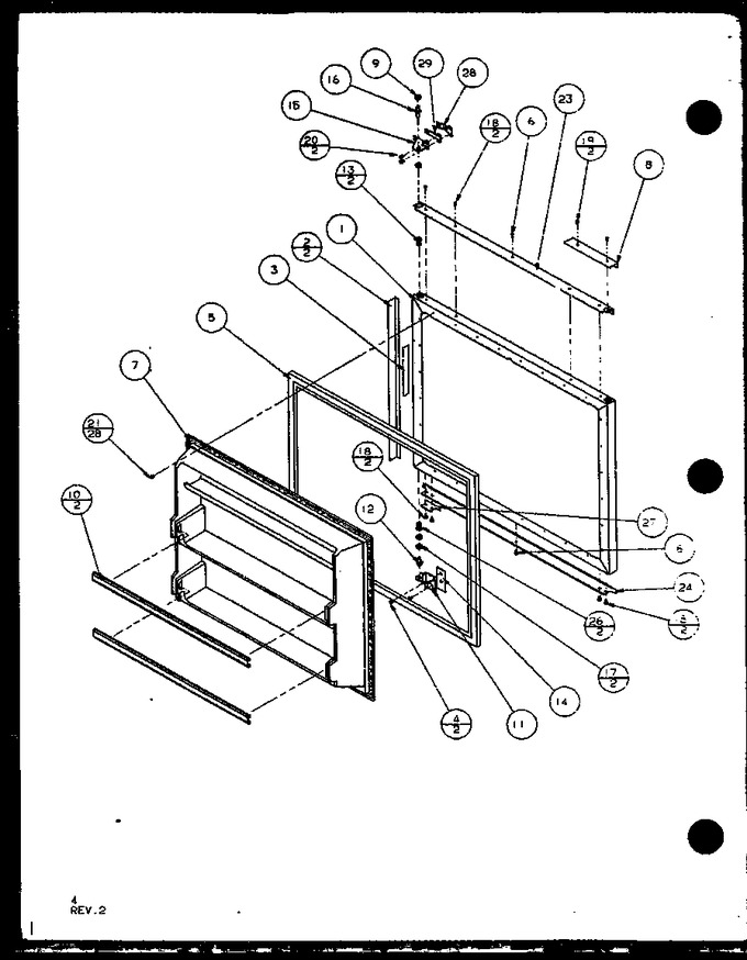 Diagram for 86061W (BOM: P1125505W W)