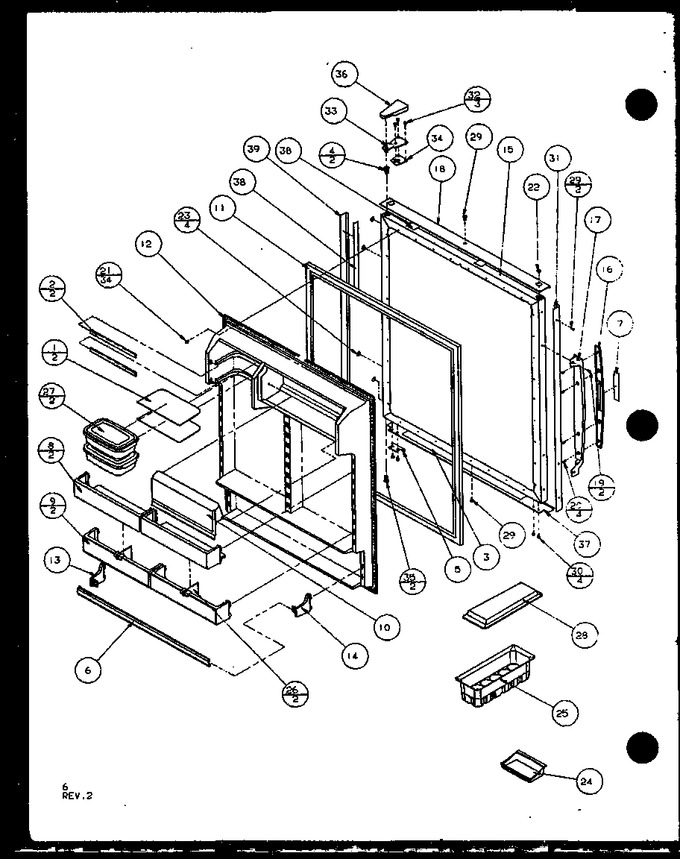 Diagram for 86061W (BOM: P1125505W W)