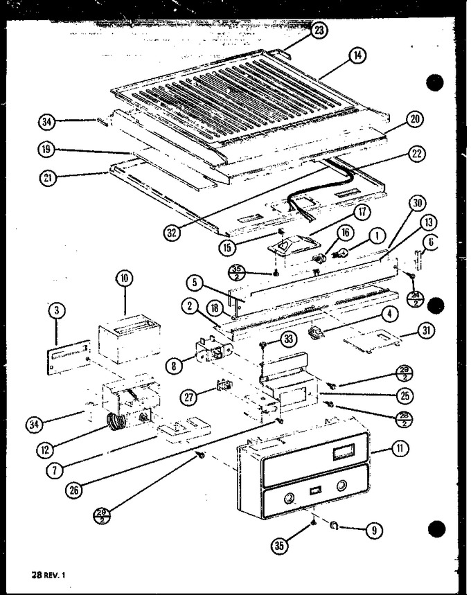 Diagram for 86871 (BOM: P1113702W)