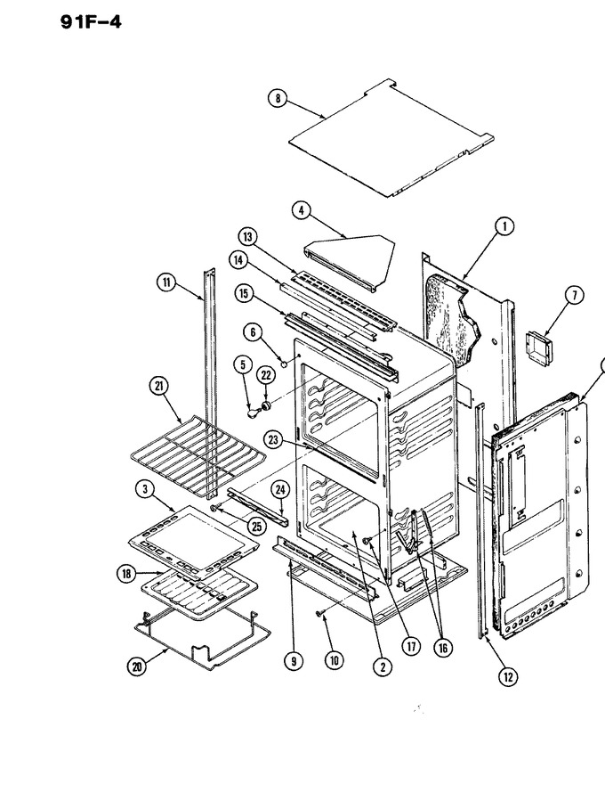 Diagram for 91F-4KLX