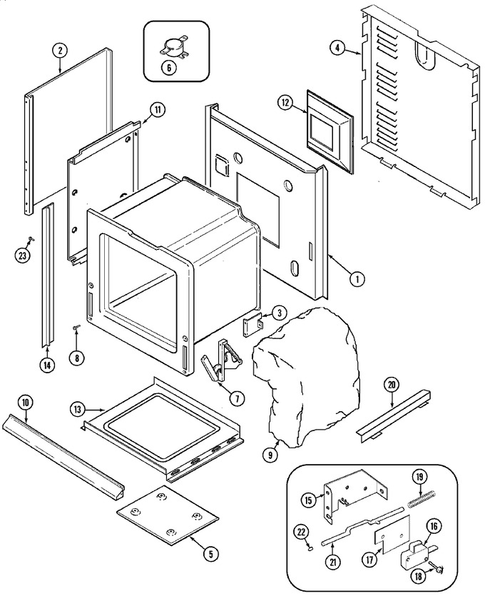 Diagram for CWE9030BCE