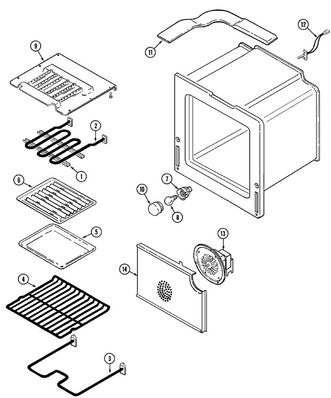 Diagram for CWE9030BCE