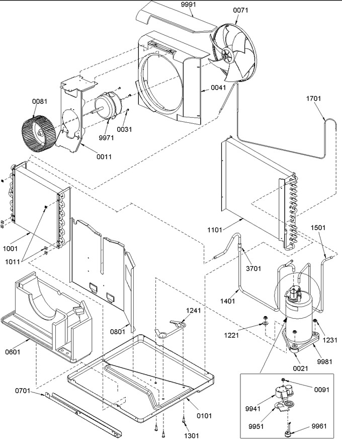 Diagram for 9M11TA (BOM: P1214607R)
