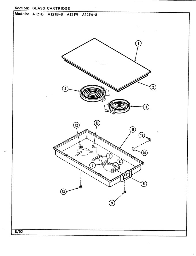 Diagram for A121B-8