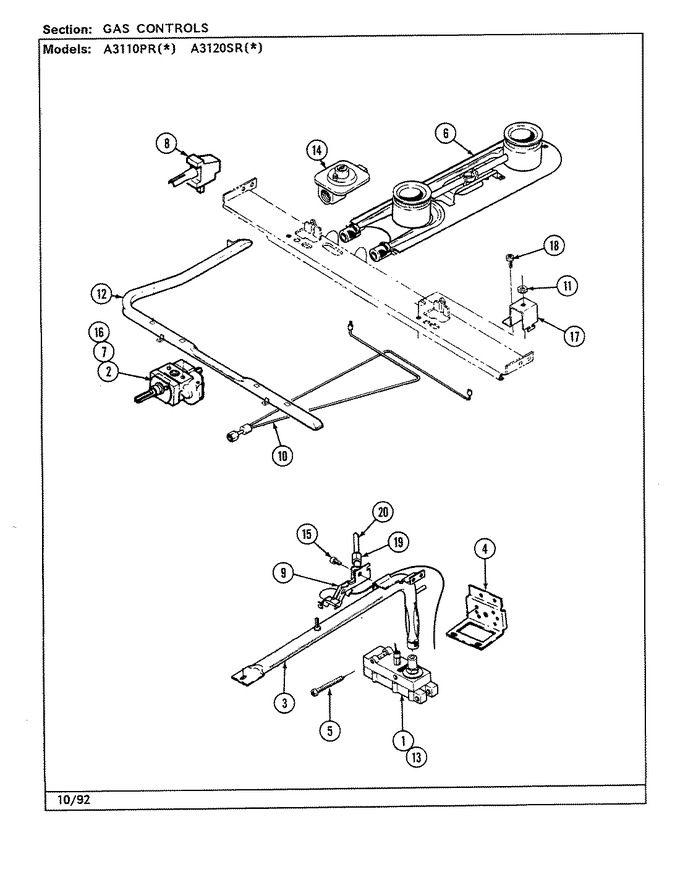 Diagram for A3120SRW