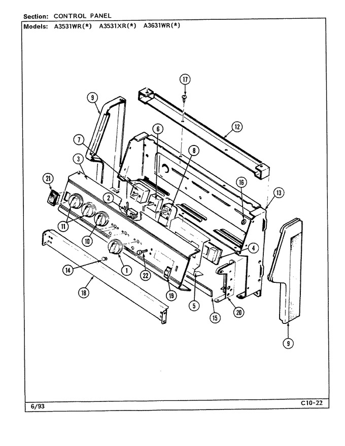 Diagram for A3531XRA
