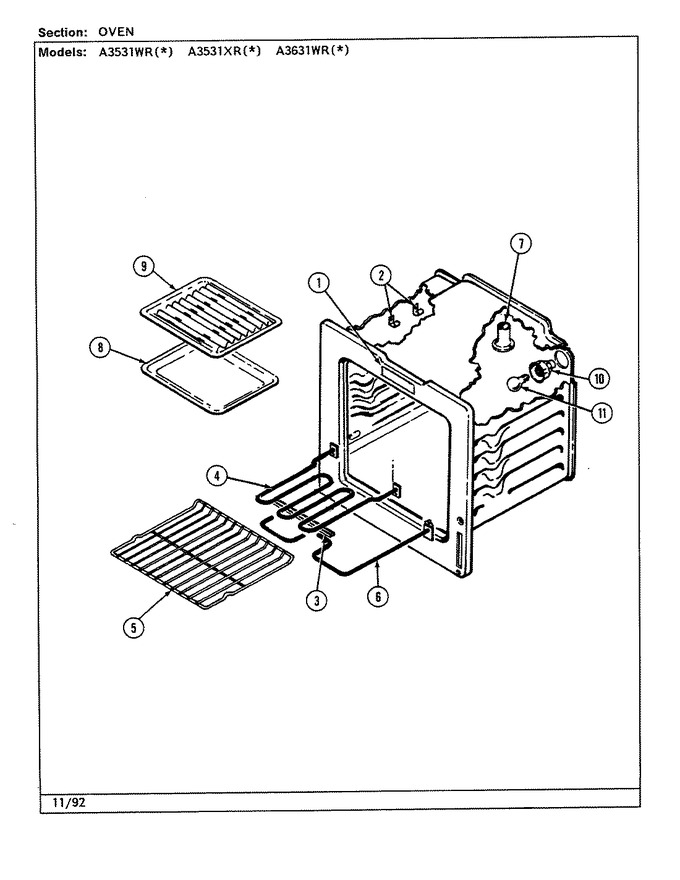 Diagram for A3531XRA