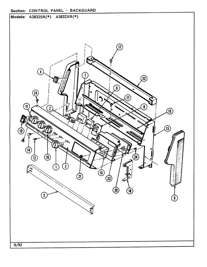 Diagram for A3832XRA