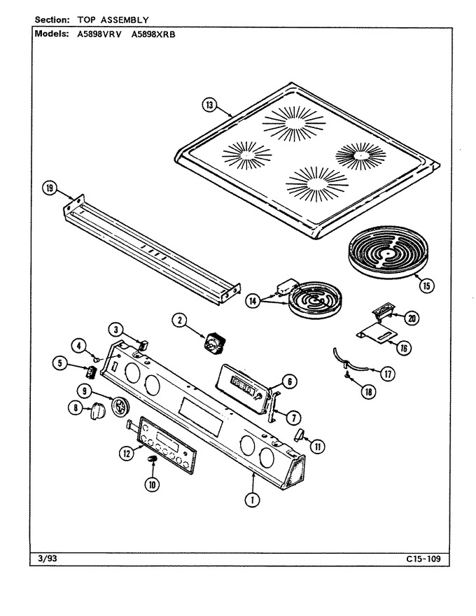 Diagram for A5898VRV