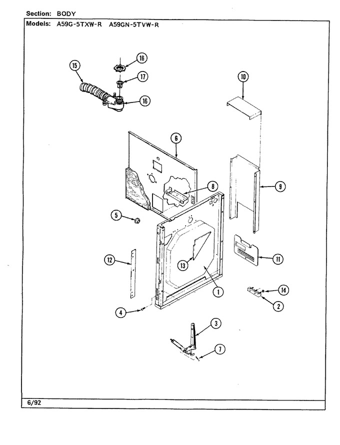 Diagram for A59GN-5TVW-R