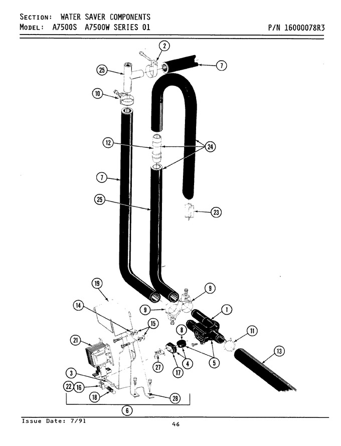 Diagram for A7500W