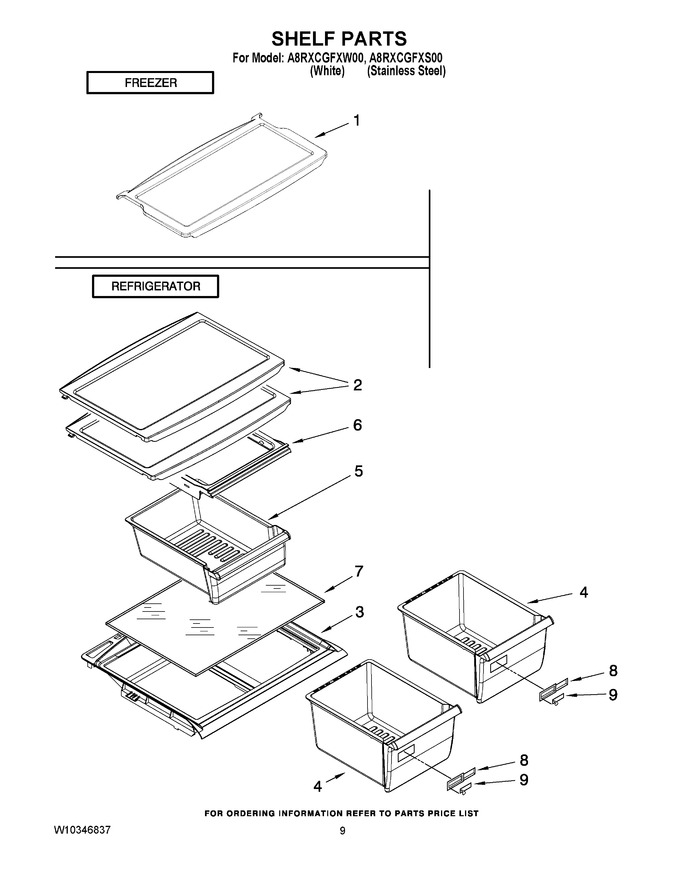 Diagram for A8RXCGFXS01