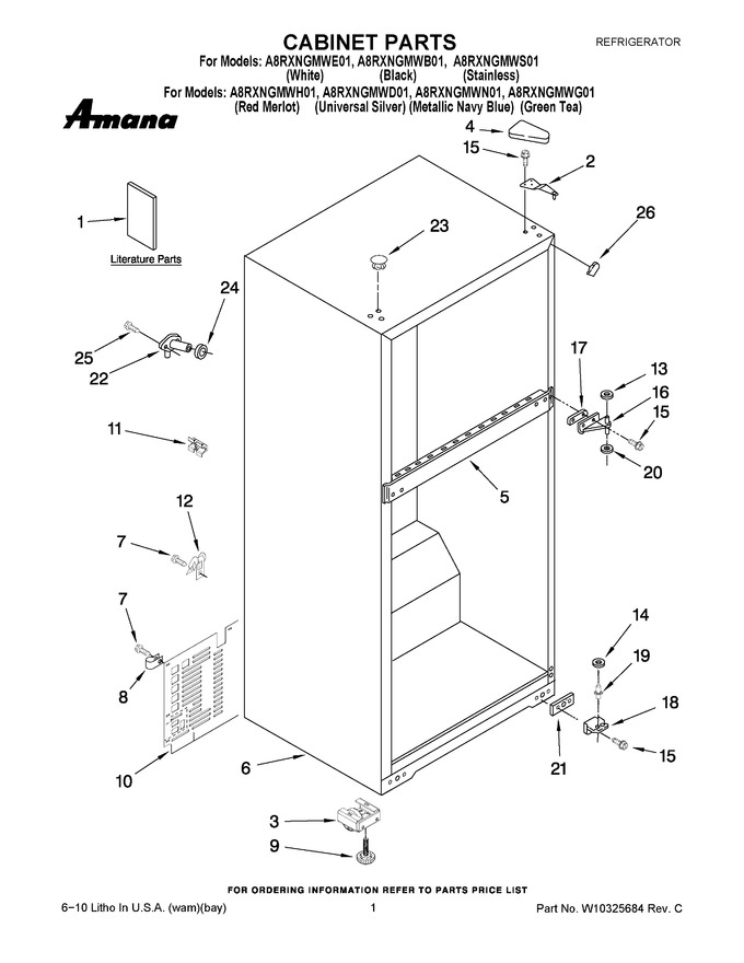 Diagram for A8RXNGMWN01