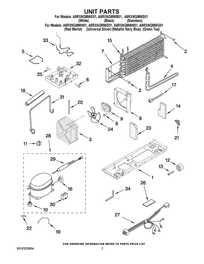 Diagram for A8RXNGMWN01