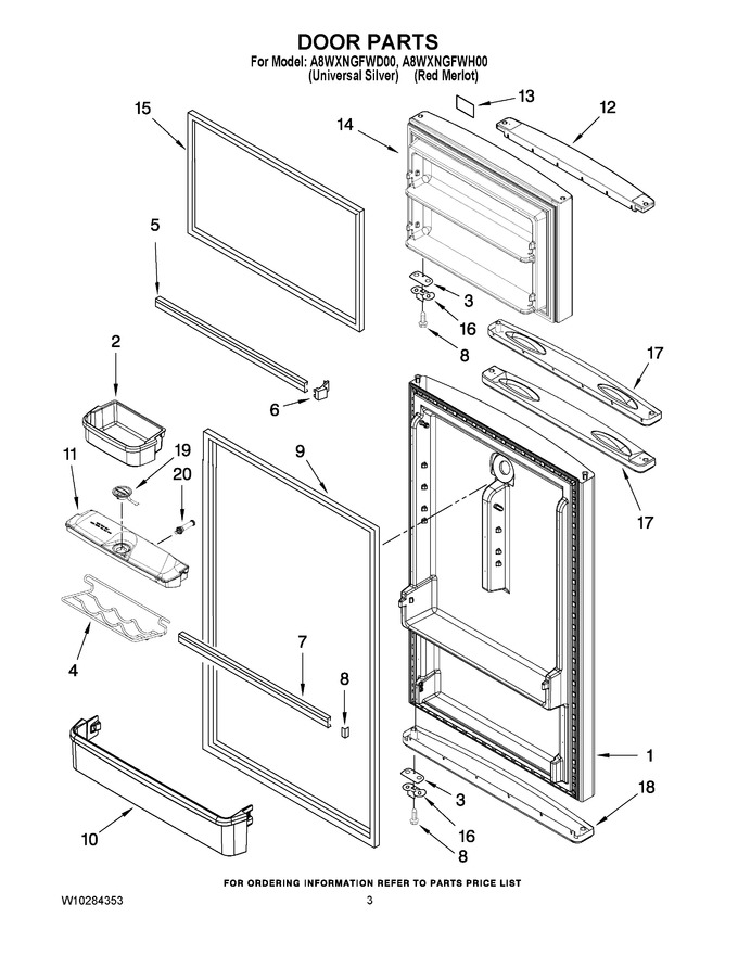 Diagram for A8WXNGFWD00