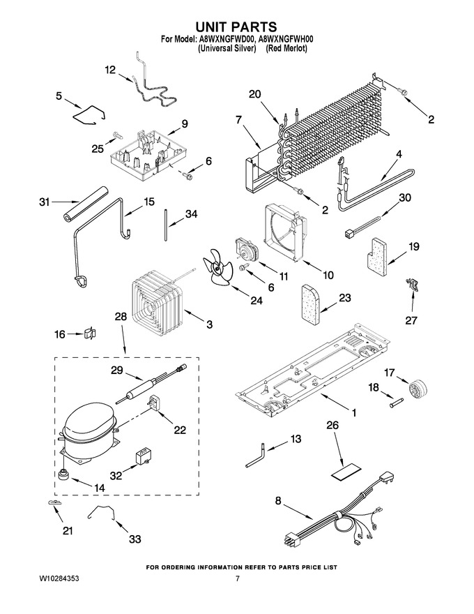 Diagram for A8WXNGFWD00