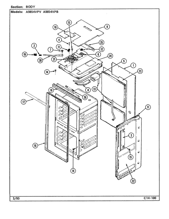 Diagram for A9854VPV