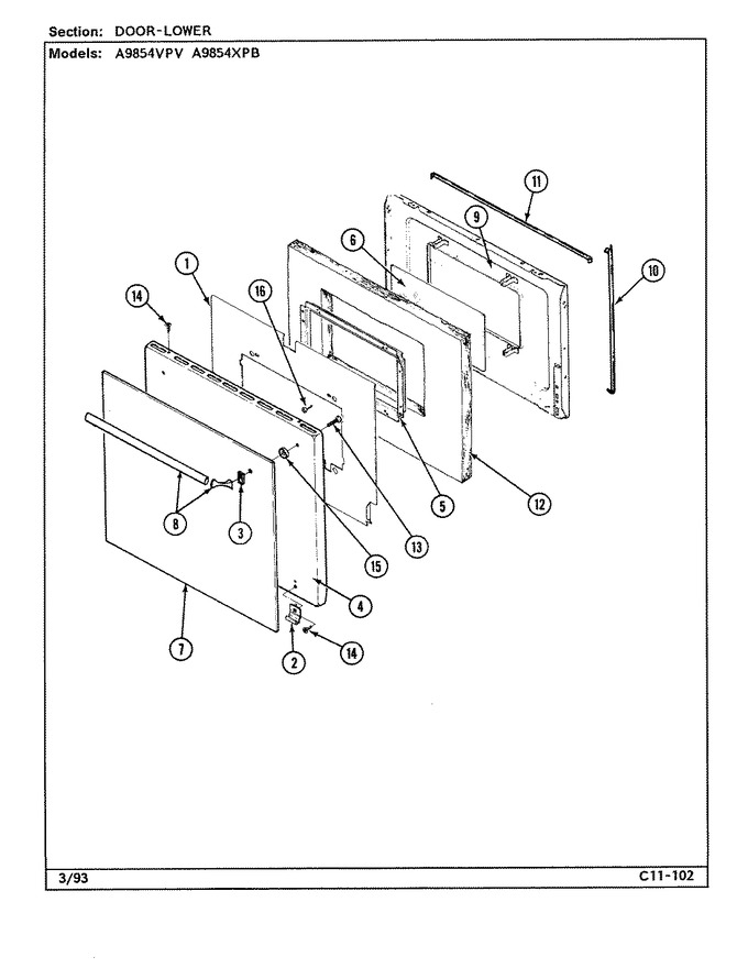 Diagram for A9854VPV