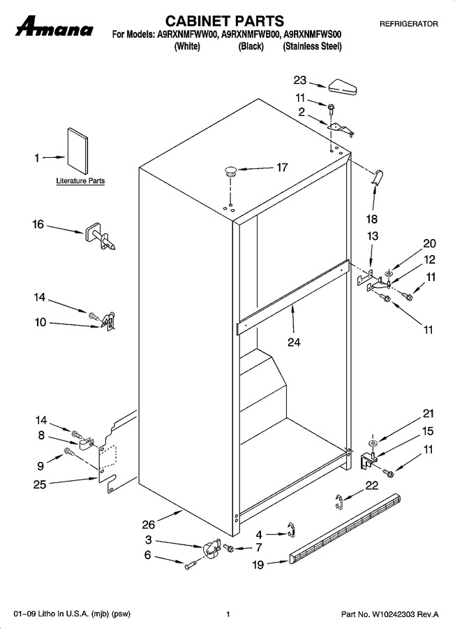 Diagram for A9RXNMFWS00