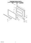 Diagram for 06 - Freezer Door Parts, Optional Parts
