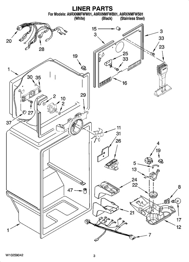 Diagram for A9RXNMFWB01