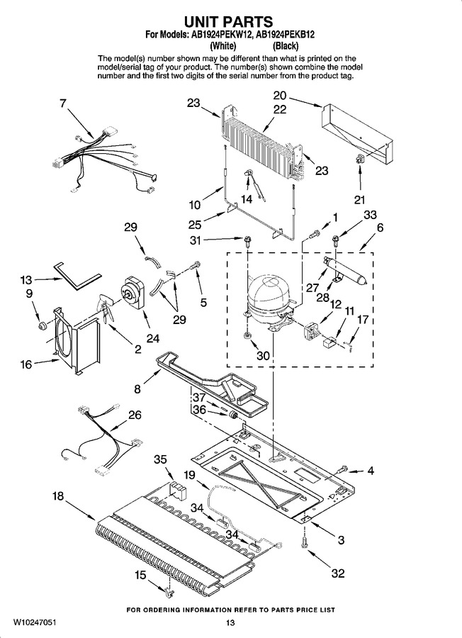 Diagram for AB1924PEKW12