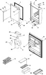 Diagram for 08 - Refrigerator Door