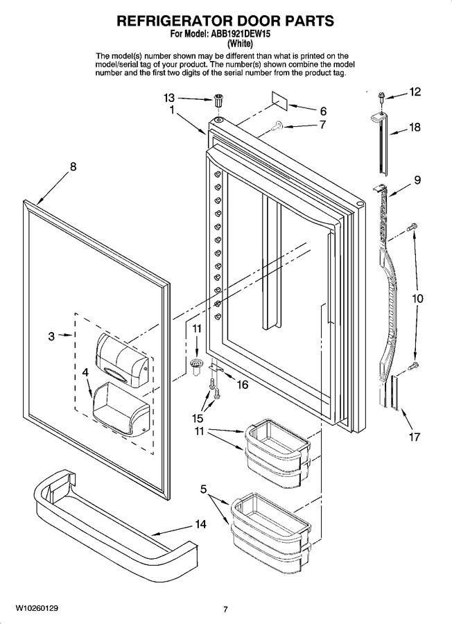 Diagram for ABB1921DEW15